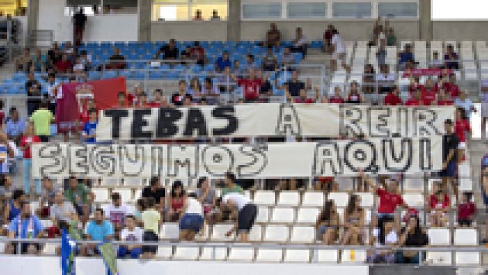 Los jugadores del Murcia se declaran en huelga