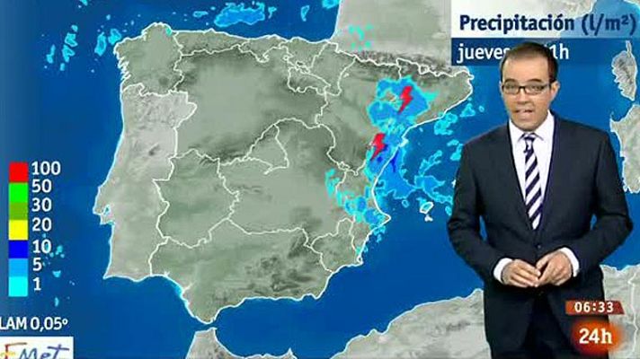 El tiempo - Inestabilidad en el nordeste de la península