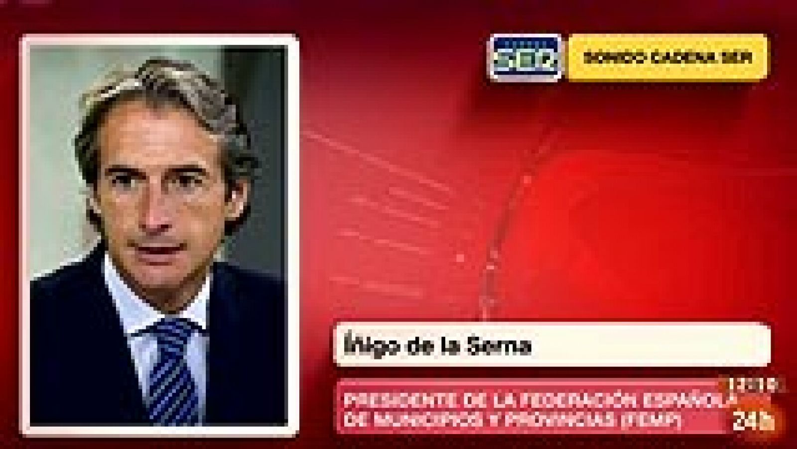 Informativo 24h: De la Serna: "El PP busca consenso en refoma electoral" | RTVE Play