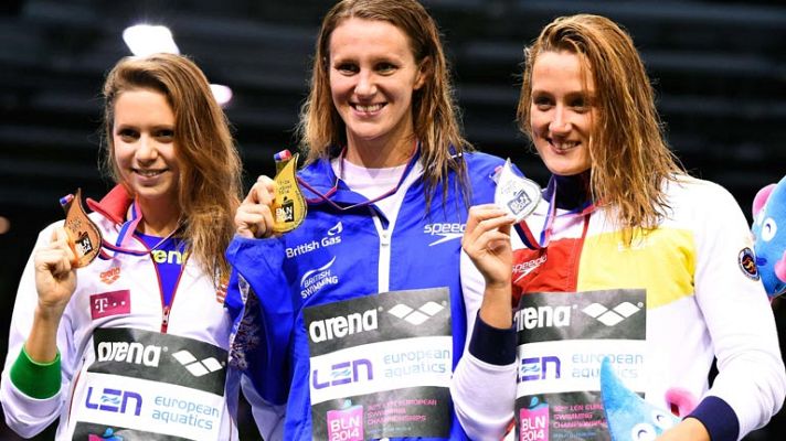  - Mireia Belmonte consigue la plata en 800 metros libre