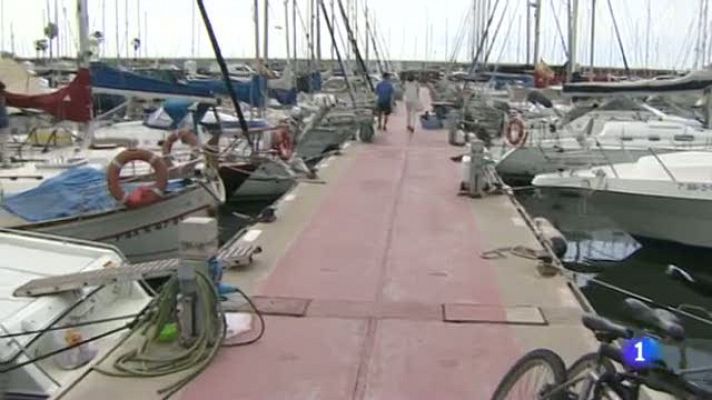 Telediario 1 - Barcos de recreo alquilados como alojamiento turístico