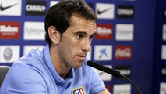 Telediario 1 - Godín: "Simplemente, jugamos con mucha intensidad"