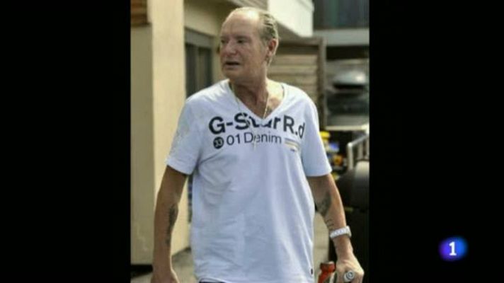 Paul Gascoigne muestra la más deteriorada de sus imágenes