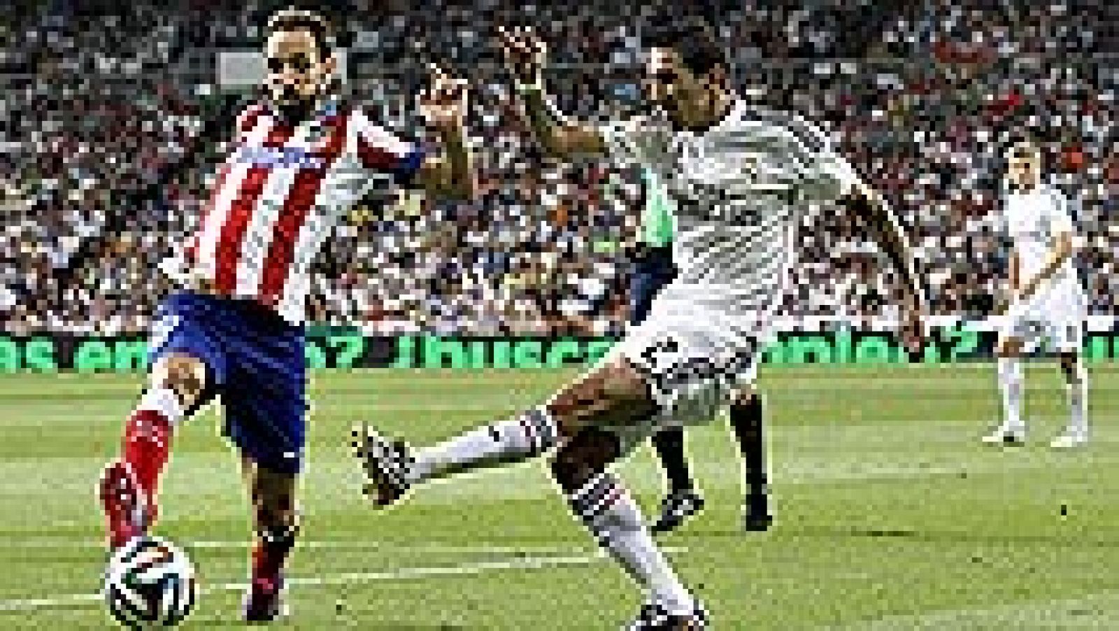 El Real Madrid se ha concentrado en Valdebebas para preparar el duelo de vuelta de la Supercopa del Calderón. 
