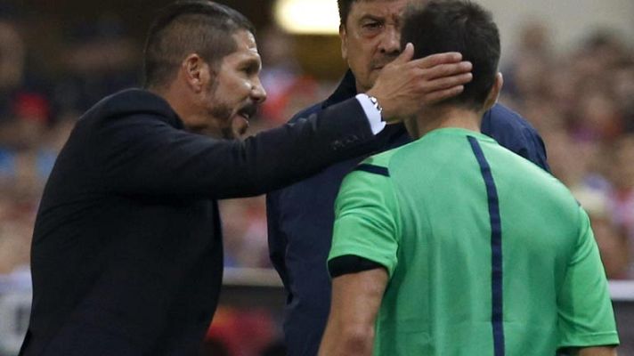  - Simeone: "La expulsión fue por la ansiedad; pido disculpas al árbitro"