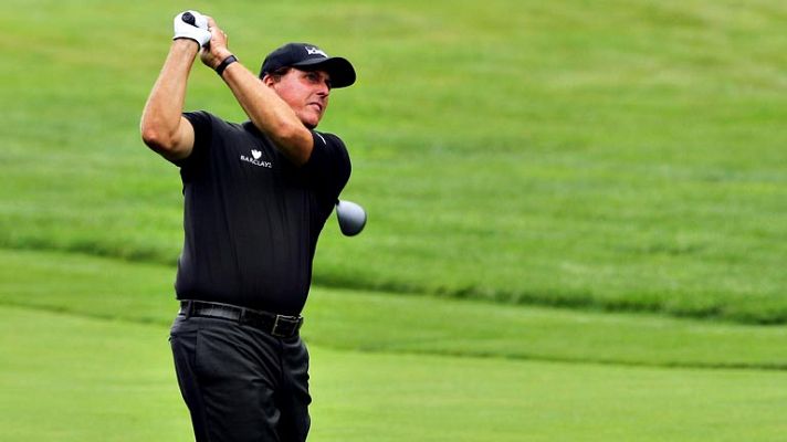 Telediario 1 - El golfista Phil Mickelson consigue 'el gran golpe'