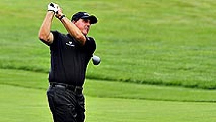 El golfista Phil Mickelson consigue 'el gran golpe'