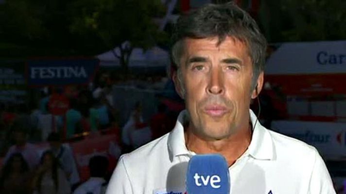 Telediario 1 - Pedro Delgado analiza la etapa 1 de la Vuelta 2014