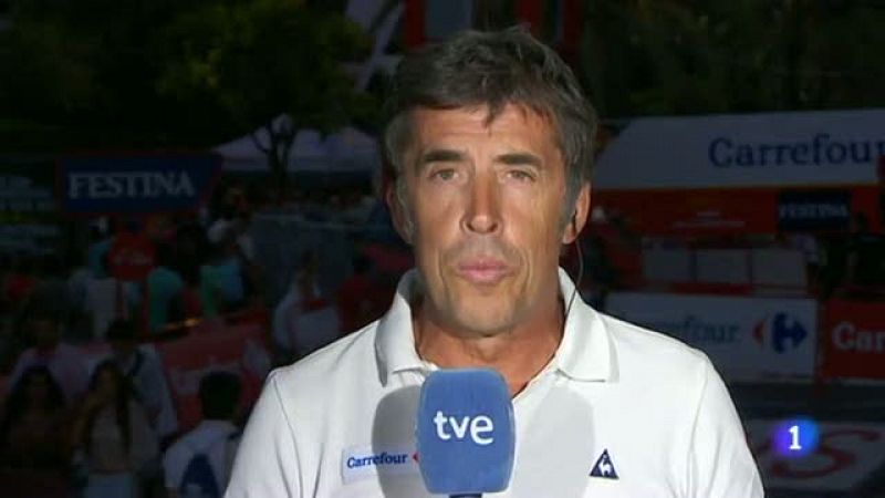 El comentarista de TVE analiza desde Jerez la contrarreloj por equipos que ha ganado el equipo Movistar.