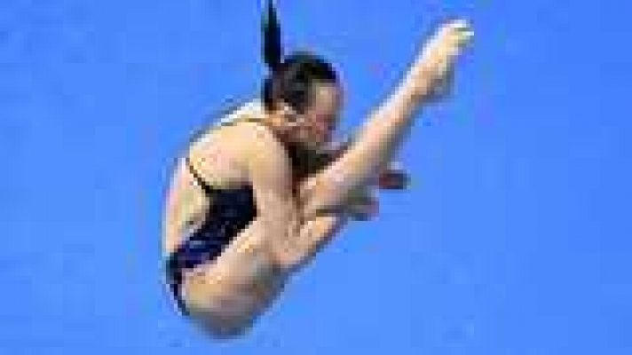 Campeonato de Europa. Saltos final 3m femenino