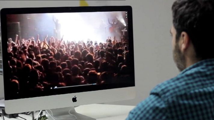 Telediario 1 - Vivir un concierto desde cualquier lugar del mundo