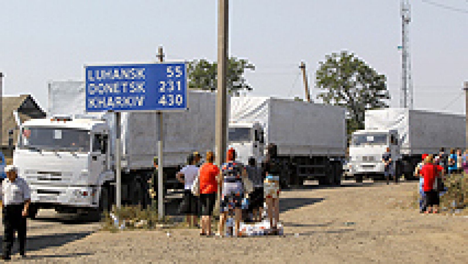 Rusia planea enviar un segundo convoy de ayuda humanitaria al este de Ucrania - Informativo 24h | Ver