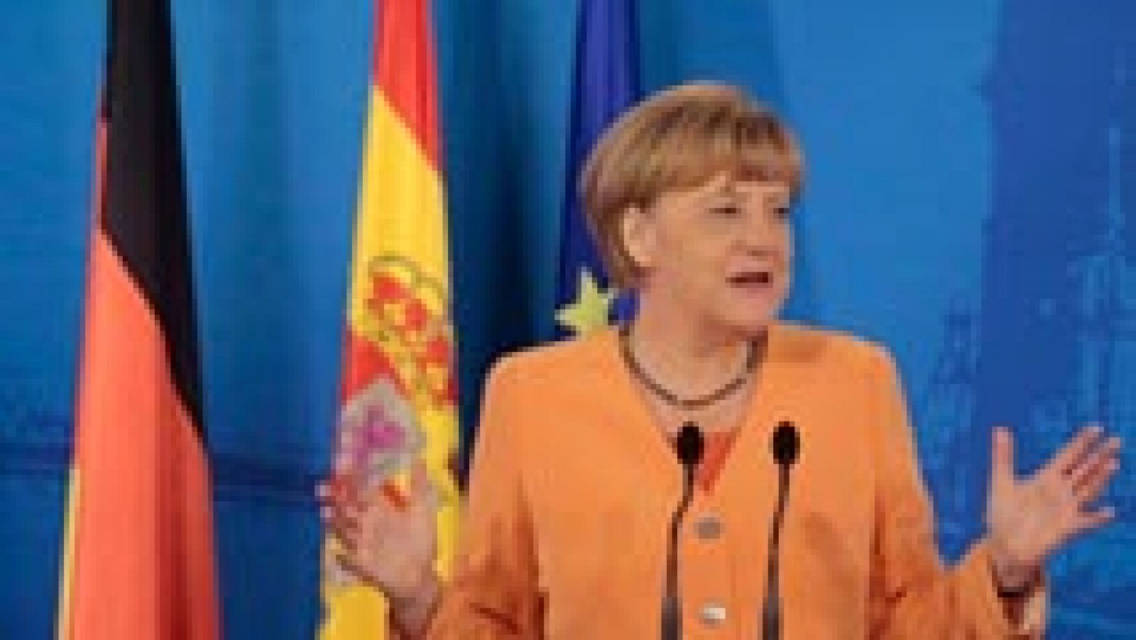 Merkel defiende que el crecimiento es compatible con las políticas de consolidación fiscal