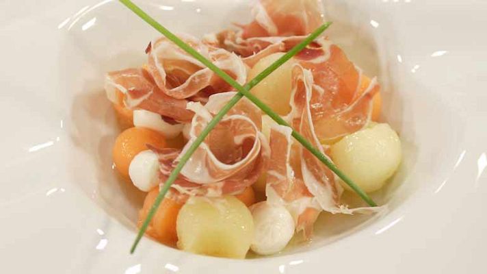 RTVE Cocina - Ensalada de melón con jamón