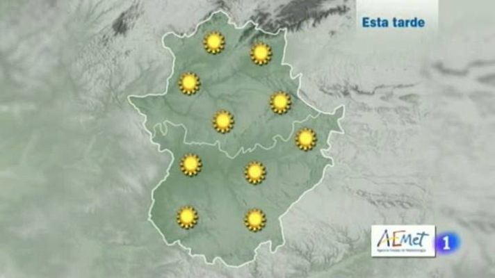 El Tiempo en Extremadura - 25/08/2014