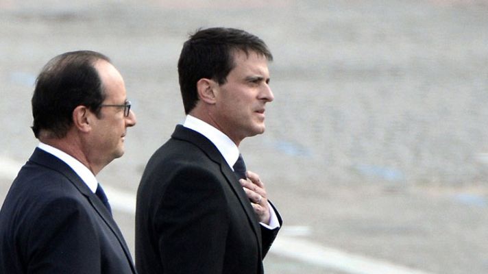 Telediario 1 - Crisis de gobierno en Francia