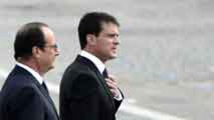 Telediario 1 - Crisis de gobierno en Francia