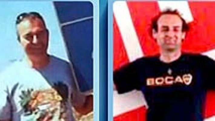 Telediario 1 - Llegan a España los dos españoles supervivientes de Indonesia y buscan a los otros dos