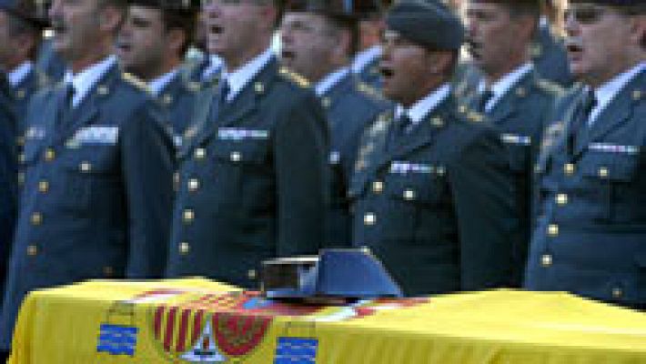 Funeral de tres guardias civiles fallecidos en un rescate