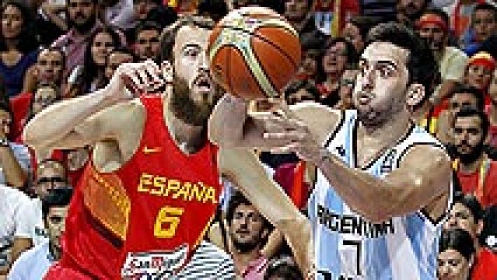 Baloncesto en RTVE - España cierra los amistosos invicta ante una floja Argentina