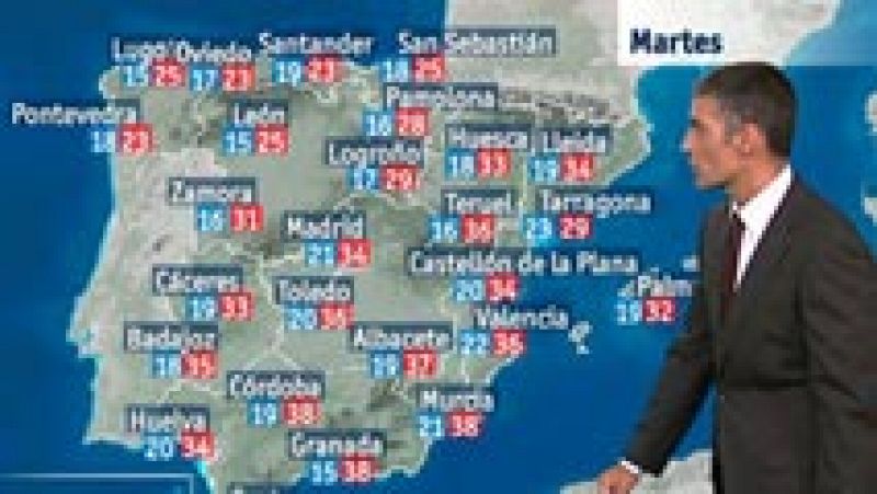 Lluvias en Galicia, Asturias y norte de Castilla y León