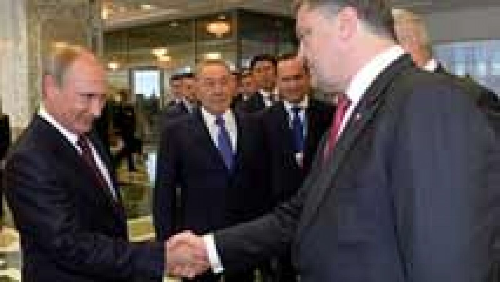 Telediario 1: Encuentro en Minsk de los presidentes de Rusia y Ucrania  | RTVE Play