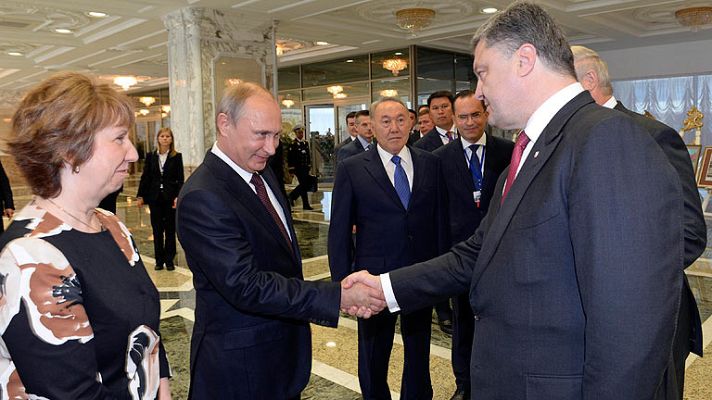 Informativo 24h - Putin y Poroshenko se reúnen en Misk