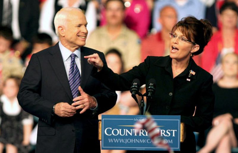 Sarah Palin, Gobernadora de Alaska, ha sido elegida por McCain como candidata a la vicepresidencia.