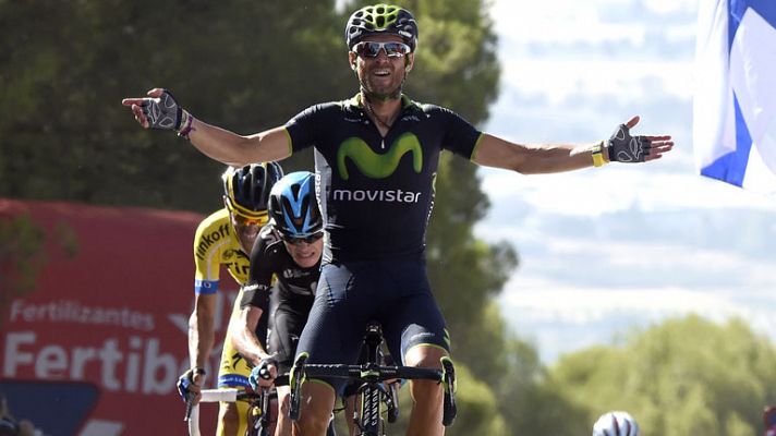 Valverde demuestra su fuerza en las Cumbres Verdes
