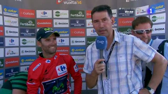 Valverde: "Sabía que Contador iba a estar ahí"