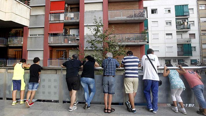 Telediario 1 - Nuevo caso de violencia de género en L'Hospitalet
