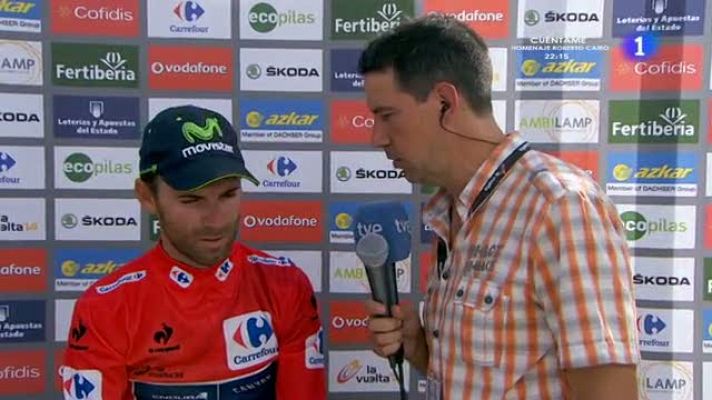 Vuelta ciclista a España - Valverde: "Este es un territorio muy exigente"