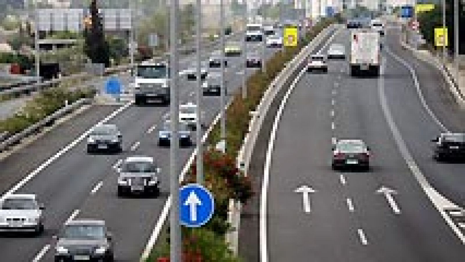 Fluidez en las carreteras en el inicio del retorno escalonado del verano