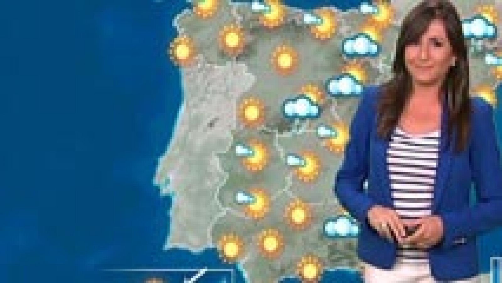 El tiempo: Chubascos y tormentas localmente fuertes en Pirineos | RTVE Play