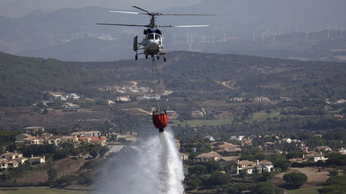 Telediario 1 - Este verano se han quemado 35 mil hectáreas en incendios