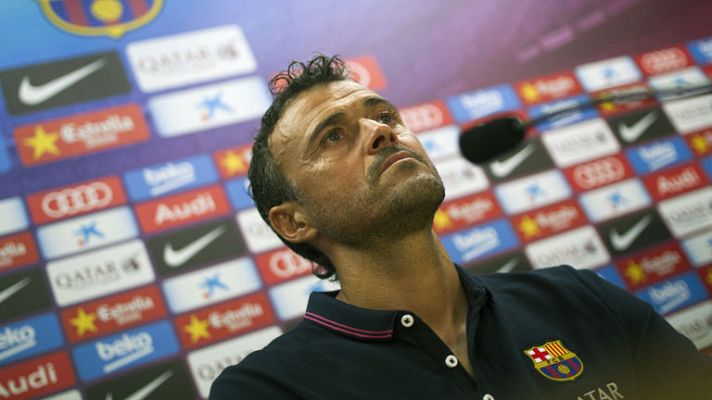 Telediario 1 - Luis Enrique confirma la baja de Iniesta