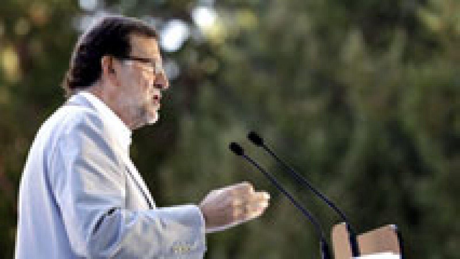 Informativo 24h: Rajoy abre el curso político: "Claro que vamos a hablar" de la elección directa de alcaldes | RTVE Play
