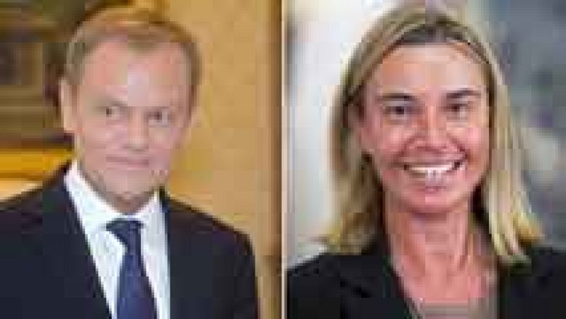 La UE designa a Tusk presidente del Consejo Europeo y a Mogherini, jefa de la diplomacia