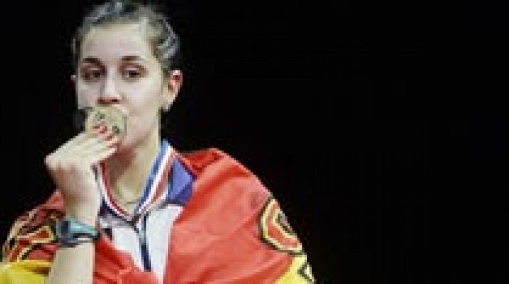 Carolina Marín, campeona del mundo de bádminton