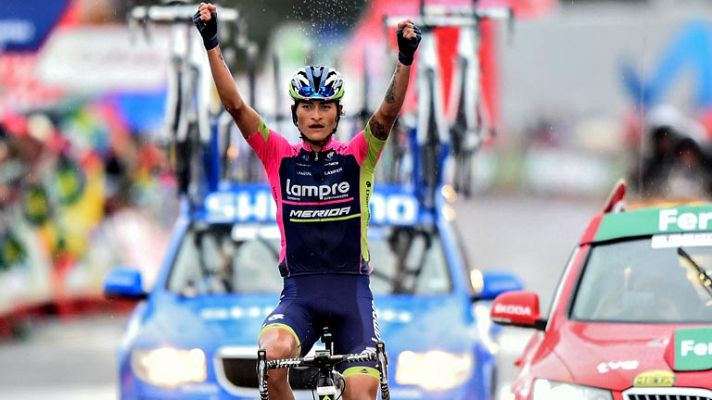 Vuelta ciclista a España - El colombiano Winner Anacona conquista Valdelinares, Quintana líder