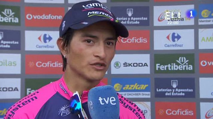 Vuelta ciclista a España - Anacona: "Es el momento más importante de mi carrera"