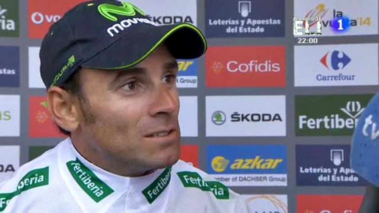 El murciano del Movistar ha cedido el maillot de líder de la carrera en favor de su compañero Nairo Quintana.