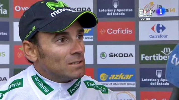 Vuelta ciclista a España - Valverde: "No me desagrada la contrarreloj del martes"