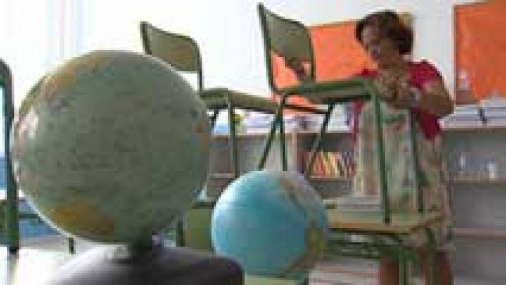 Telediario 1 - Ocho millones de alumnos empezarán el curso en septiembre