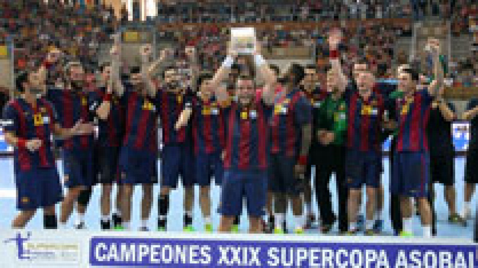 Telediario 1: El Barça conquista la Supercopa ante el Granollers | RTVE Play