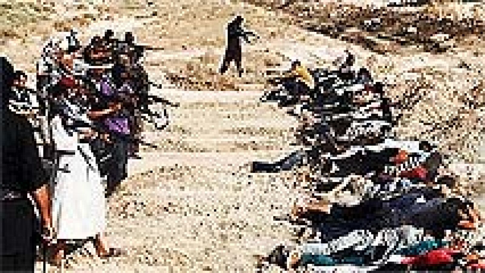 Telediario 1: Amnistía Internacional documenta cómo los yihadistas del Estado Islámico están masacrando pueblos enteros en el norte de Irak | RTVE Play