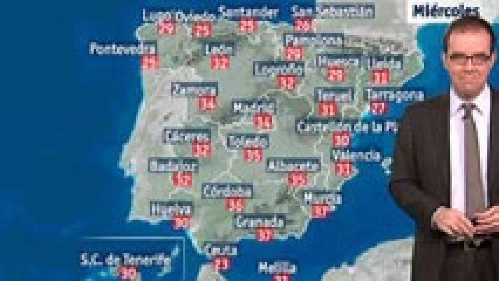 El tiempo: Bajas las temperaturas en el oeste peninsular | RTVE Play