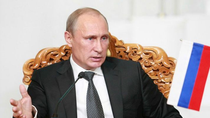 Telediario 1 - Putin anuncia un plan de paz para Ucrania