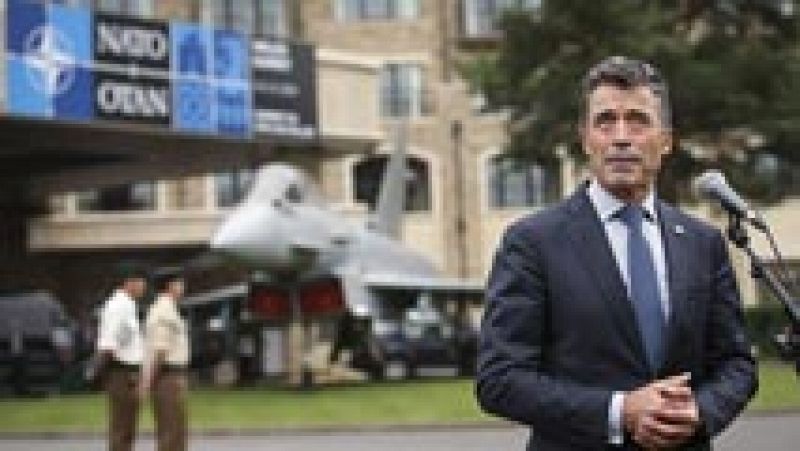 Rasmussen en la cumbre de la OTAN: "Rusia está atacando Ucrania" 