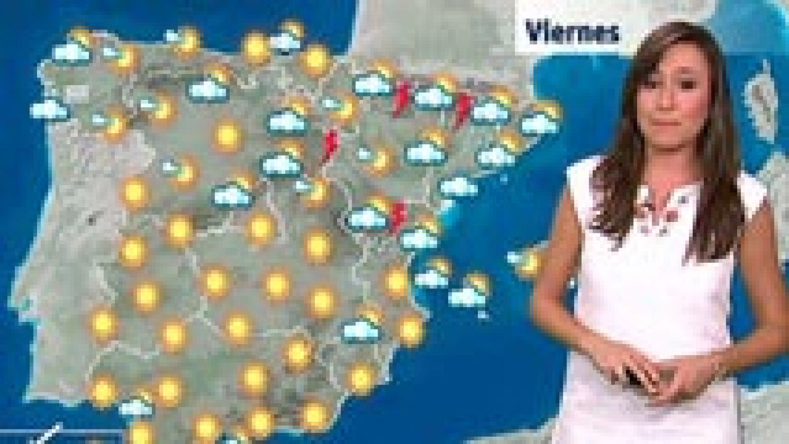 El tiempo: Altas temperaturas viernes y sábado, que bajarán el domingo | RTVE Play
